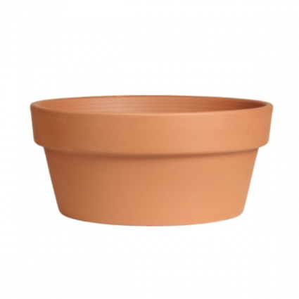 Bulb Pan Clay Pot 8"