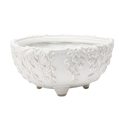 White Vine Bowl 7"