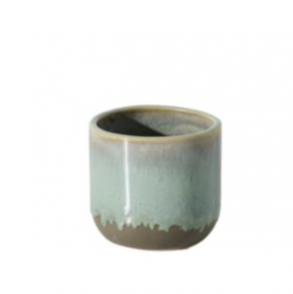 Caribe Seafoam Green Ceramic Pot 4.5"