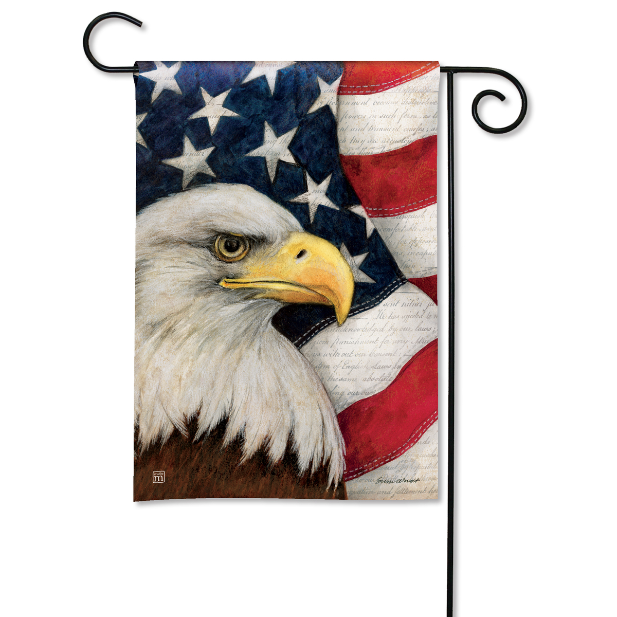 American Eagle Mini Flag