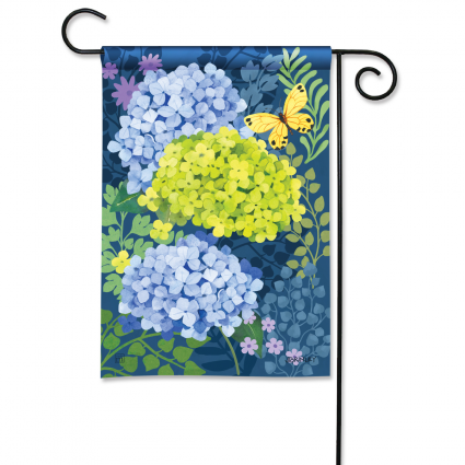 Happy Hydrangeas Mini Flag