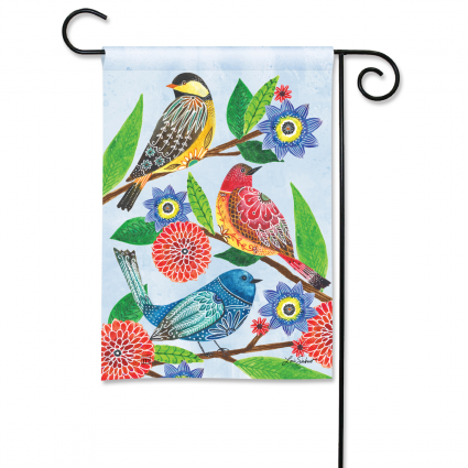 Bird Song Mini Flag