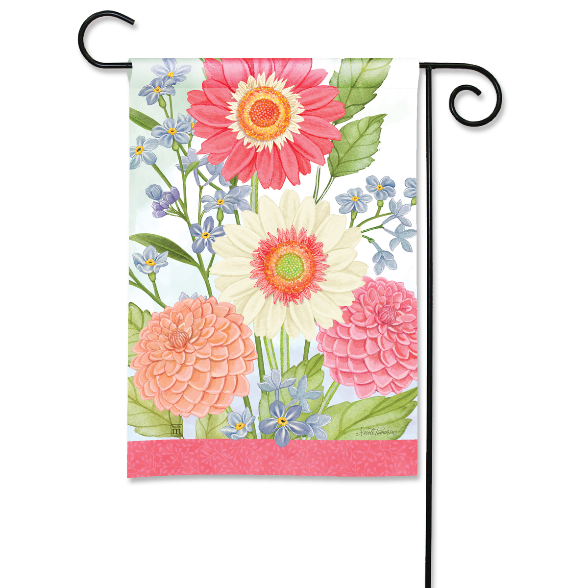 Touch of Beauty Mini Flag