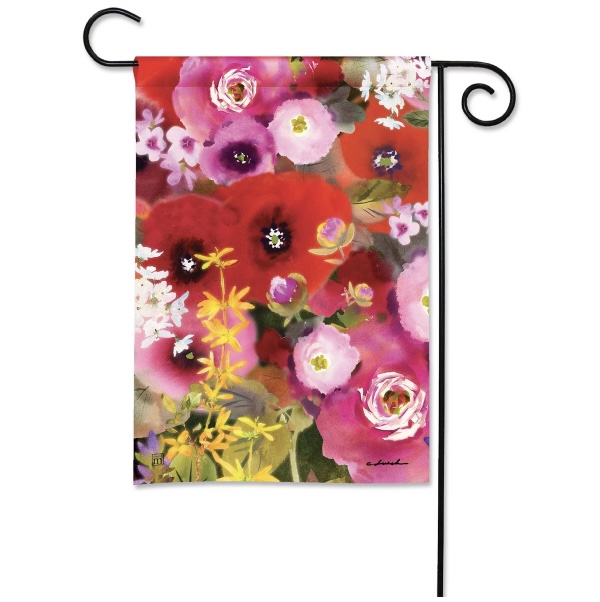 Floral Lush Mini Flag