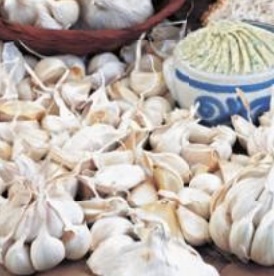 California White Garlic&nbsp;Bulbs 3 Pack