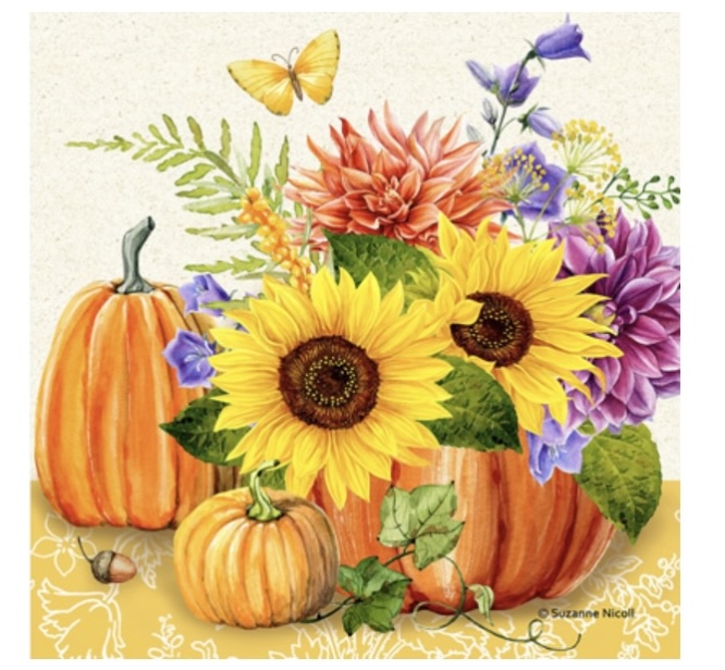 Pumpkin Bouquet Pillow