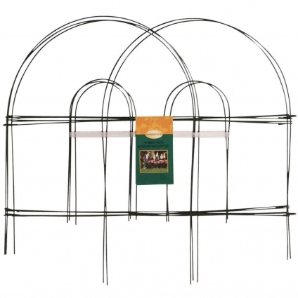 Green Arch Folding Fence 18" x 8'