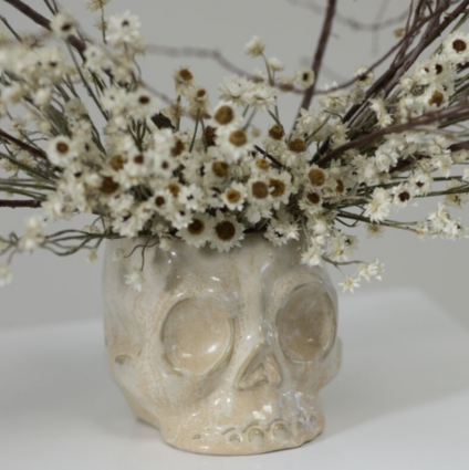 Haunting Skull Pot 5.5"