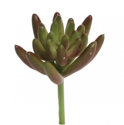 Faux Succulent Pick 2"W