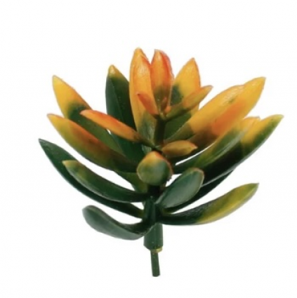 Faux Succulent Pick 2"W
