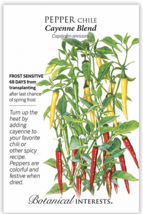 Cayenne Blend Chile Pepper Seeds