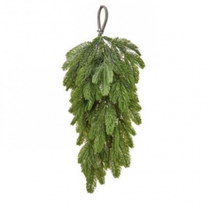 Real Touch Noble Fir Teardrop 26"