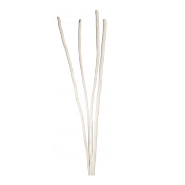 Glitter White on 'White Mitsui Sticks