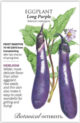 Long Purple Eggplant Seeds