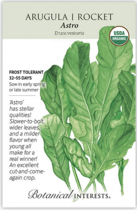 Organic Astro Arugula Seeds