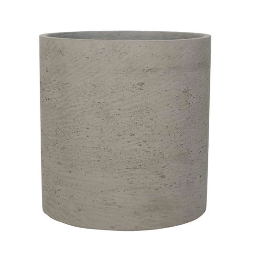 Grey Washed Puk Pot 9.8" 