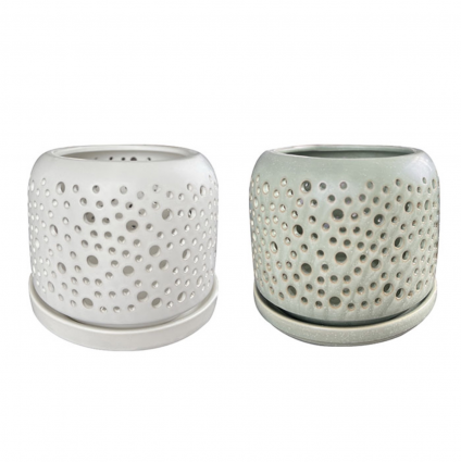 ORCHID POT, 4" OSLO ASSORTMENT A
