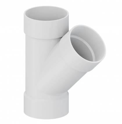 PVC Sewer & Drain Wye&nbsp;&nbsp;4" 