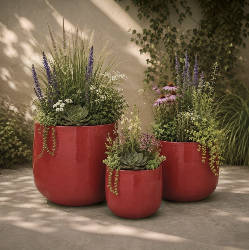 Atomic Red Aries Pot 14.5"