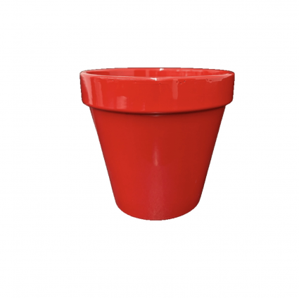 Bright Red Powder Coated Standard Pot 5.25"
