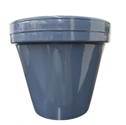 Slate Blue Powder Coated Standard Pot 7.75"