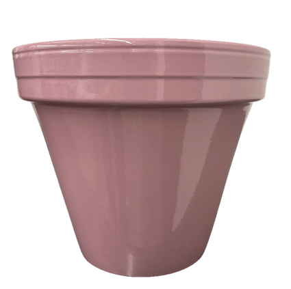 Mauve Powder Coated Standard Pot 7.75"