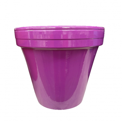 Purple Powder Coated Standard Pot 7.75"