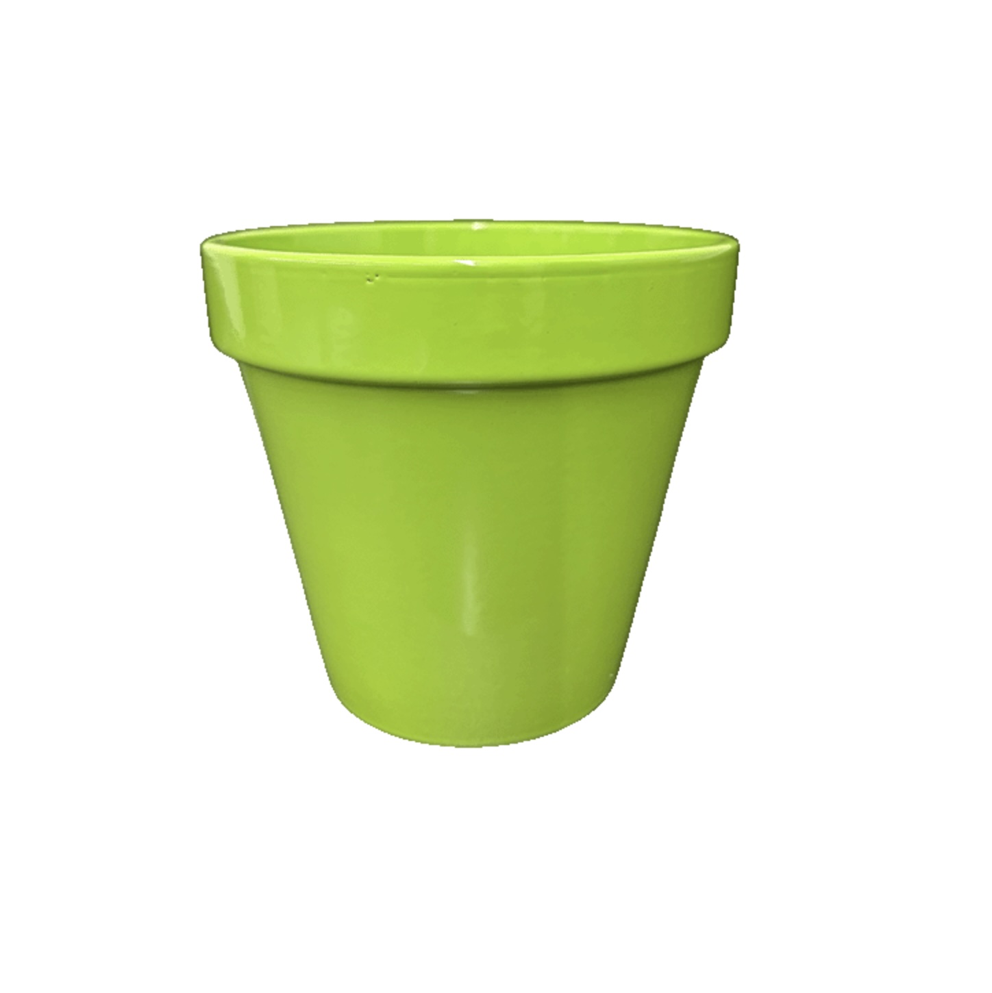 Bright Green Powder Coated Standard Pot 5.25"