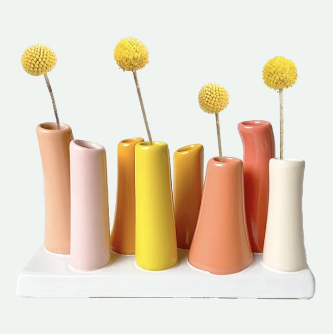 Papaya Pooley Modern Bud Vase