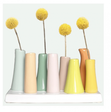 Tangerine Pooley Modern Bud Vase