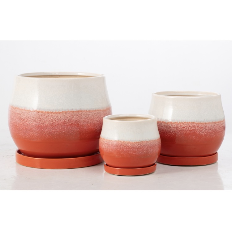 Large Pueblo Tri-Tone Mesa Pot 