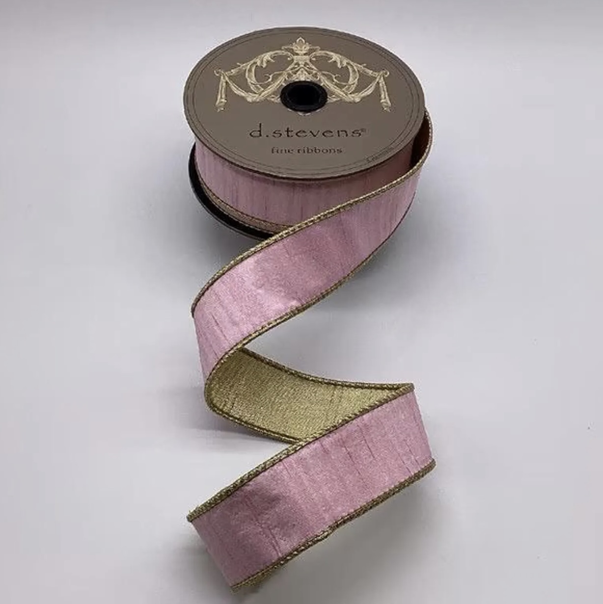 RIBBON, 1.5" X 10Y METALLIC PINK