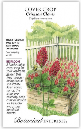 Crimson Clover Cover Crop Seeds