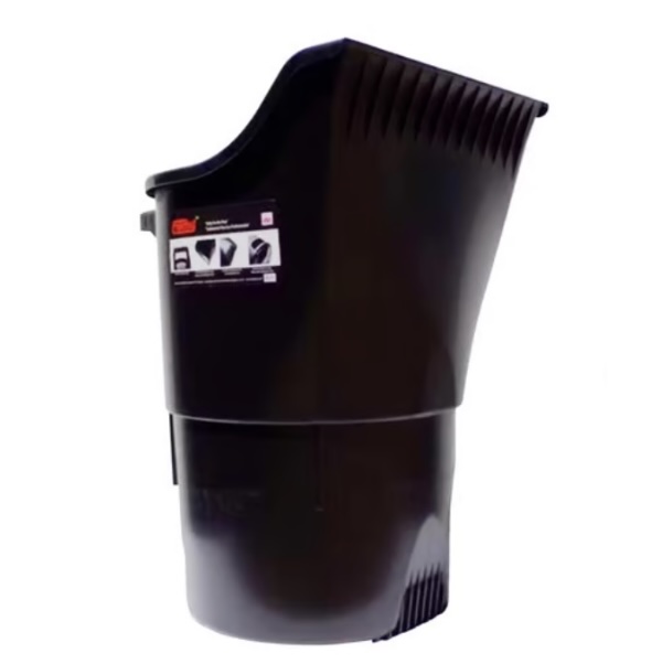 Catchy Can 20 Gallon Black Plastic Trash Can