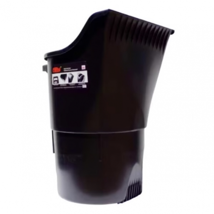 Catchy Can 30 Gallon Black Plastic Trash Can