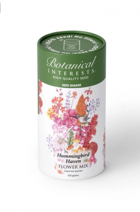 Hummingbird Haven Flower Mix Seed Shaker