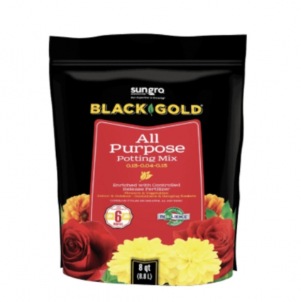 Black Gold All-Purpose Potting Soil 8 Qt 