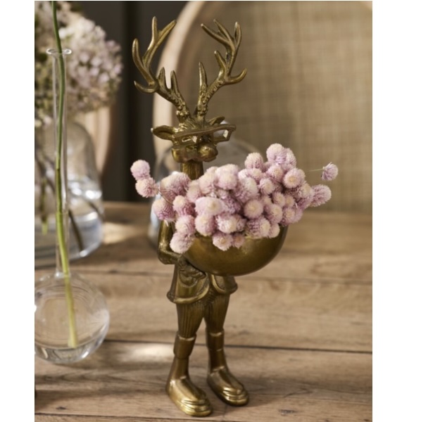 Frankie the Buck Dish Stand 16.25"