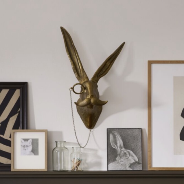 Eric the Hare Wall Mount