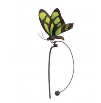 Malachite Rocker Butterfly Stake 43"H