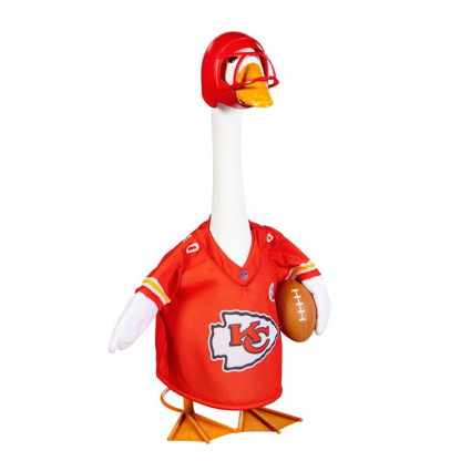 Kansas City Chiefs Sports Porch Goose Uniform