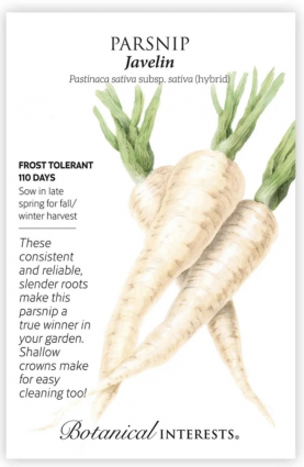 Javelin Parsnip Seeds