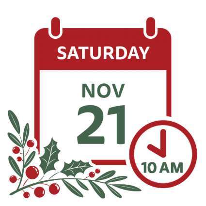 Holiday Planter Workshop Saturday, Nov 21 | 10:00 AM