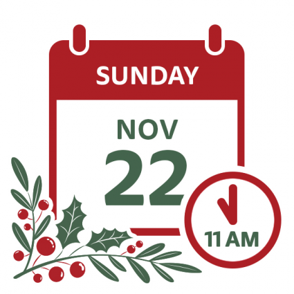 Holiday Planter Workshop Sunday, Nov 22 | 11:00 AM