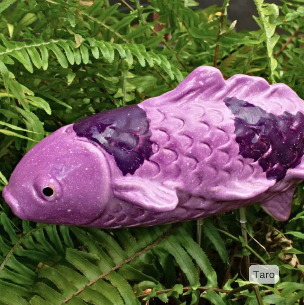 Koi Taro Garden Stake
