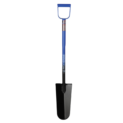 SHOVEL, D-HANDLE STEEL SPADE