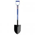 SHOVEL, STEEL D-HANDLE #2RNDPT