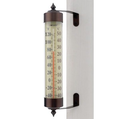 THERMOMETER, GRAND VIEW BRONZED
