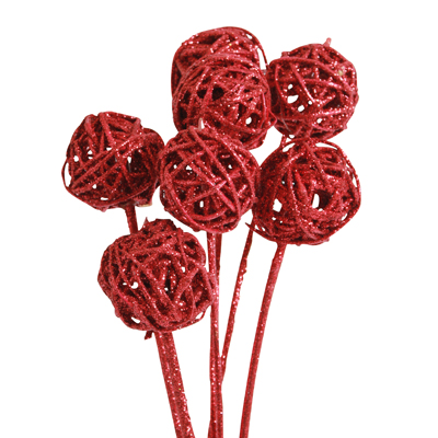 KAMBOI BALLS RED 6 CM
