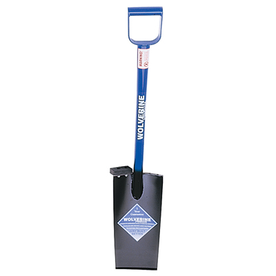 SHOVEL, D-HNDL STEEL SPADE 15"